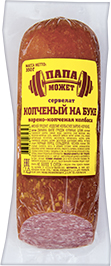 СЕРВЕЛАТ ПАПА МОЖЕТ, КОПЧЁНЫЙ НА БУКЕ, 350 Г