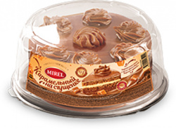 ТОРТ КАРАМЕЛЬНЫЙ НА СГУЩЁНКЕ, МИРЕЛЬ, 700 Г
