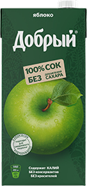 НЕКТАР ДОБРЫЙ, ФЕРМЕРСКИЕ ЯБЛОЧКИ, МУЛЬТИФРУКТ, 2 Л