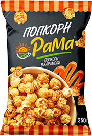 ПОПКОРН РАМА, В КАРАМЕЛИ, 350 Г