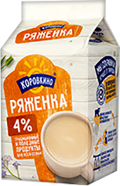 РЯЖЕНКА КОРОВКИНО, 4%, 450 Г