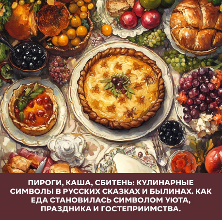 Пироги, каша, сбитень: кулинарные символы в русских сказках и былинах