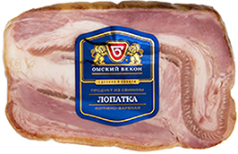 ЛОПАТКА ОМСКИЙ БЕКОН, КОПЧЁНО-ВАРЁНАЯ, 1 КГ