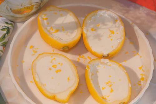 Лимонный десерт