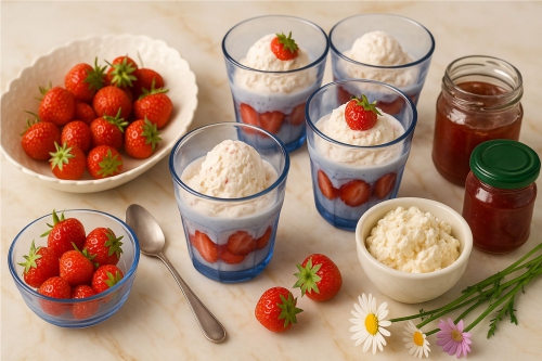 Творожное мороженое — вкусно, просто и полезно!