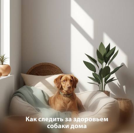 Как следить за здоровьем собаки дома