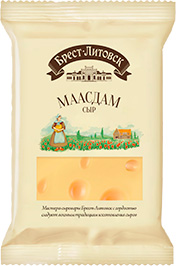 СЫР БРЕСТ-ЛИТОВСК МААСДАМ, 45%, 200 Г
