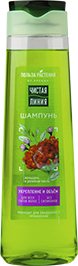 ШАМПУНЬ ЧИСТАЯ ЛИНИЯ, УКРЕПЛЕНИЕ И ОБЪЁМ,385 МЛ