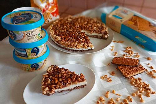 ЧИЗКЕЙК «КИНДЕР КАНТРИ» БЕЗ ВЫПЕЧКИ