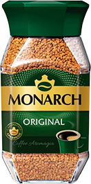 КОФЕ МОНАРХ ОРИДЖИНАЛ, РАСТВОРИМЫЙ, 95 Г