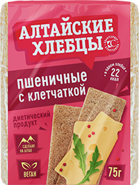 ХЛЕБЦЫ АЛТАЙСКИЕ, ПШЕНИЧНЫЕ, 75 Г