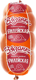 КОЛБАСА ВЯЗАНКА ФИЛЕЙСКАЯ, ВАРЁНАЯ, 400 Г