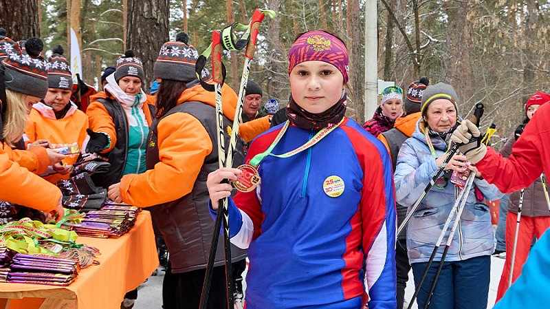 Традиция длиною в 30 лет. На Трассе здоровья прошел юбилейный лыжный праздник