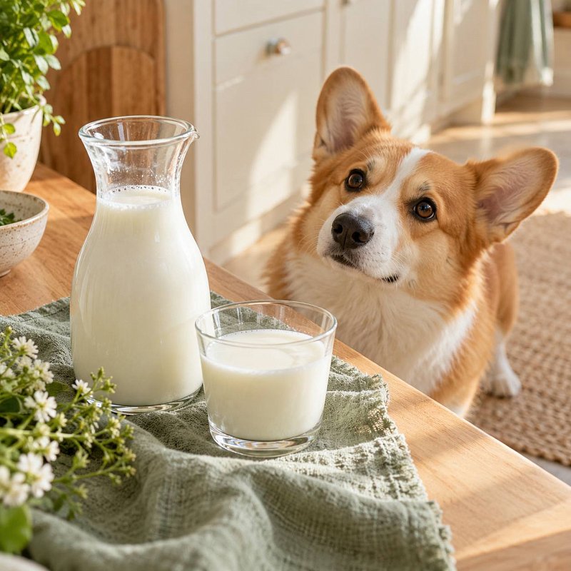 Можно ли собакам молоко, творог и другие молочные продукты