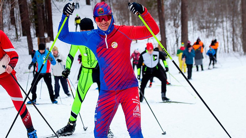 Традиция длиною в 30 лет. На Трассе здоровья прошел юбилейный лыжный праздник