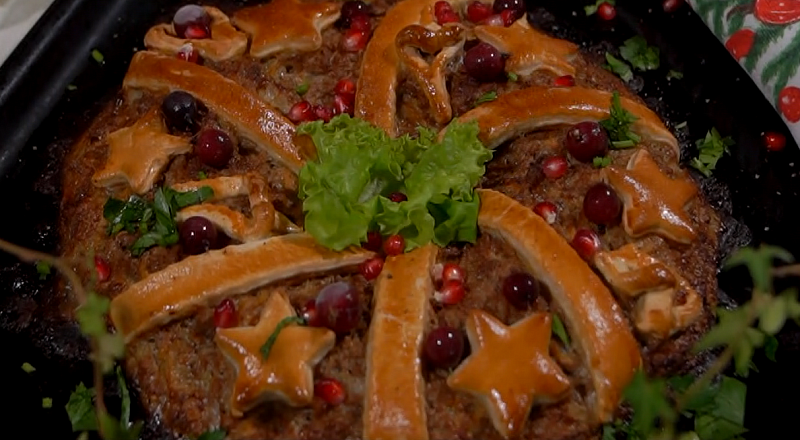Мясной венок