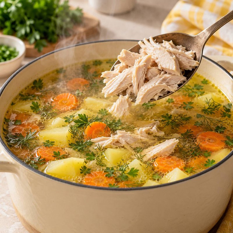 Как сварить курицу, чтобы мясо не получилось сухим